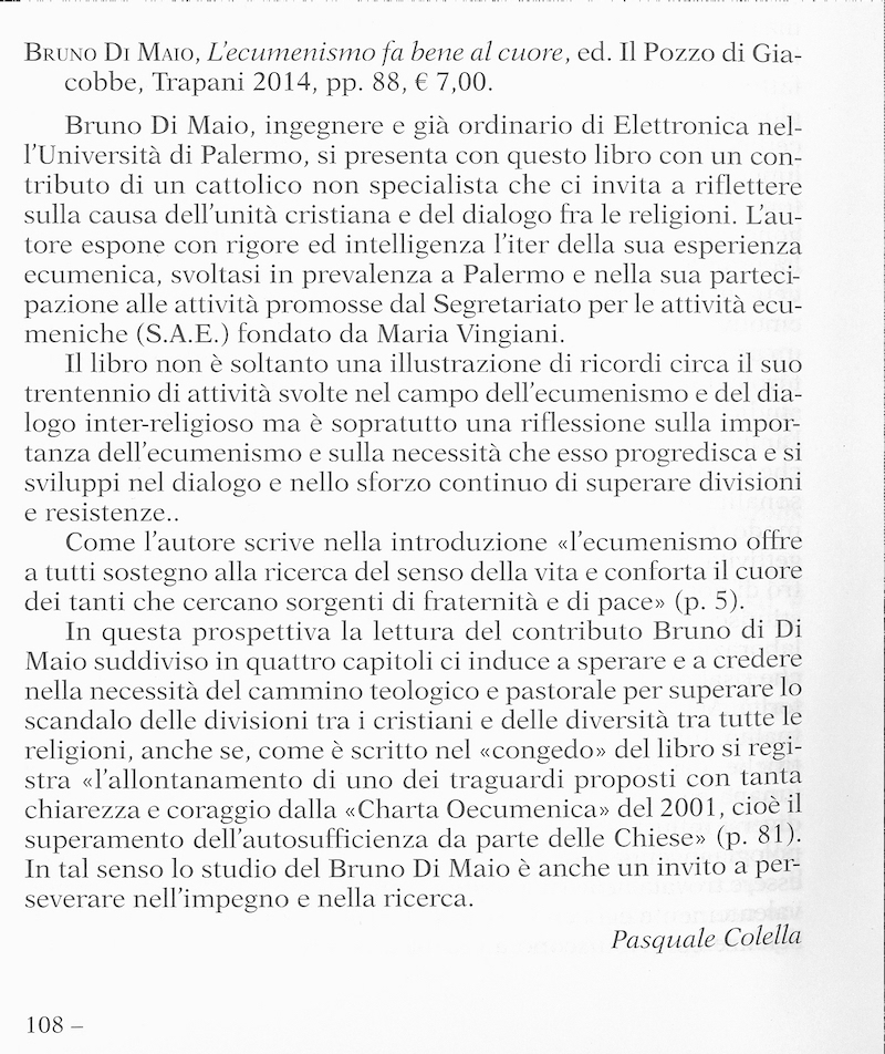 Ecumenismo fa bene al cuore (L’) - 2