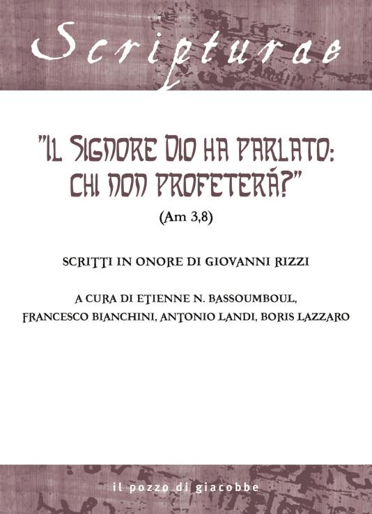 "Il Signore Dio ha parlato: chi non profeterà?" 